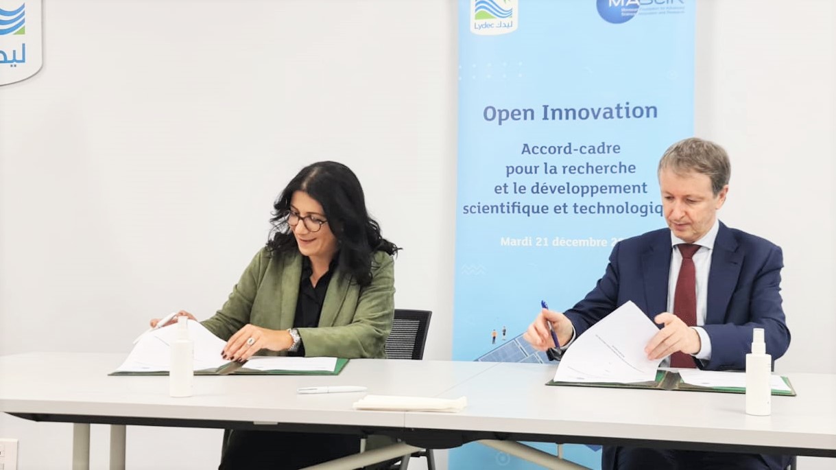 Développement scientifique & technologique : Lydec signe un accord de coopération avec la Fondation MAScIR